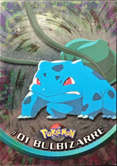 bulbizarre topps serie 1 foil