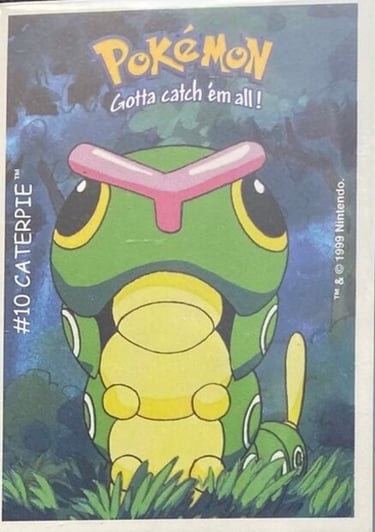 Caterpie Dunkin Boomer 1999