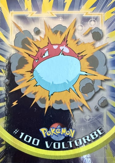 Voltorbe topps série 2 foil