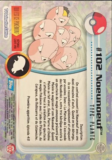 Noeufnoeuf topps série 2