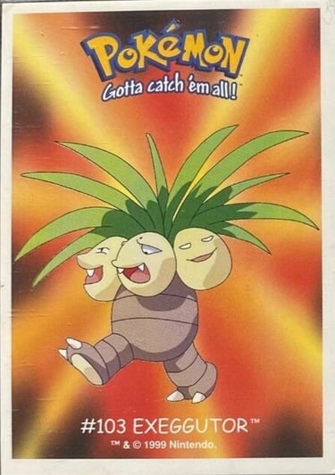 Exeggutor Dunkin Boomer 1999
