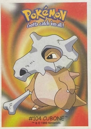 Cubone Dunkin Boomer 1999