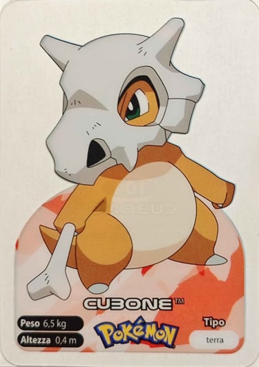 104 Cubone lamincards spécial édition
