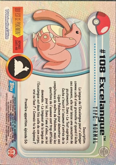 Excelangue topps série 2