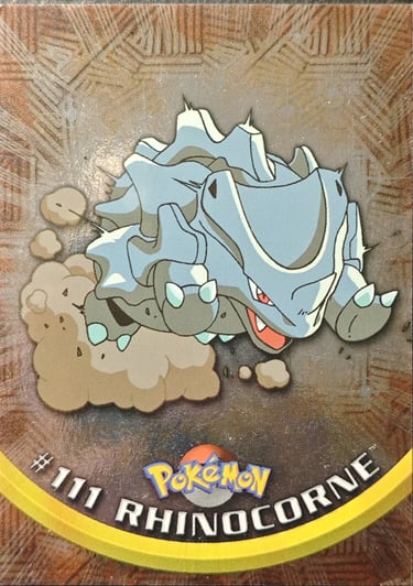 Rhinocorne topps série 2 foil