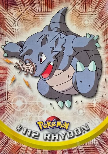 112 Rhydon Topps Pokémon series 2 US