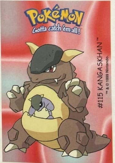 Kangaskhan Dunkin Boomer 1999