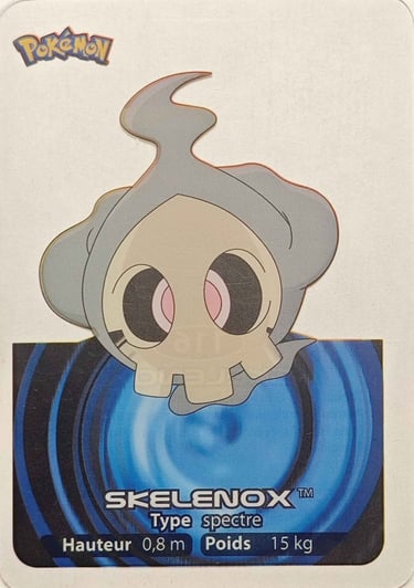 116 Skelenox Lamincards Pokémon série 3
