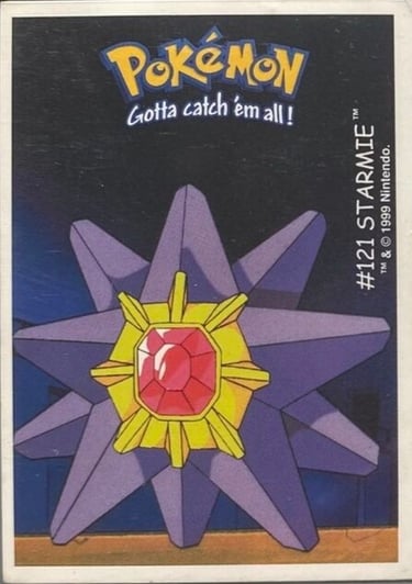 Starmie Dunkin Boomer 1999