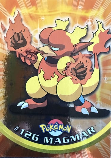 Magmar topps série 2 foil