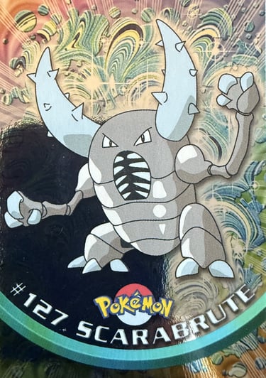 Scarabrute topps série 2 foil