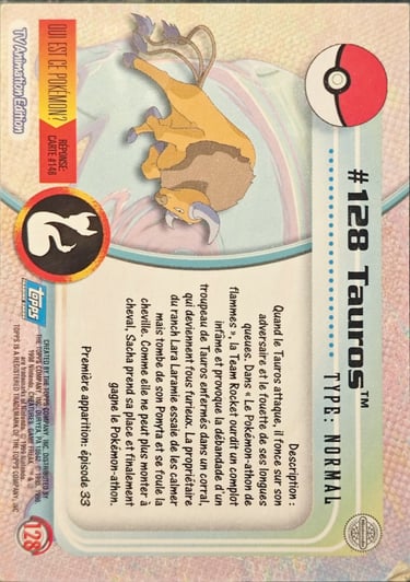 Tauros topps série 2