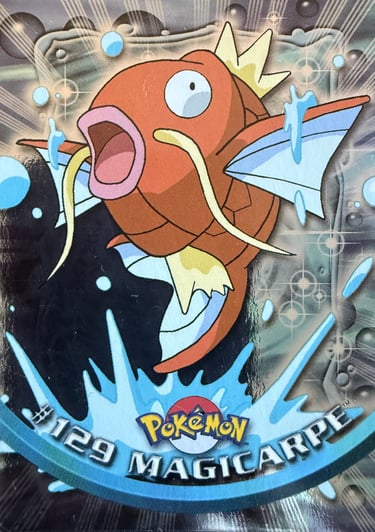 Magicarpe topps série 2 foil