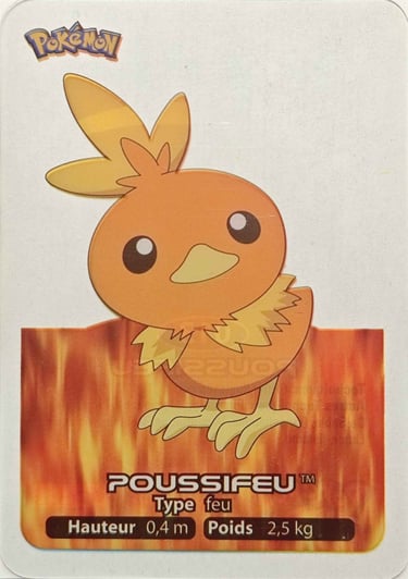 13 Poussifeu Lamncards Pokémon série 3