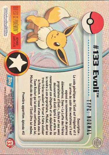 Évoli topps série 2