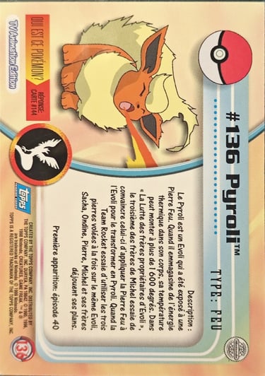 Pyroli topps série 2