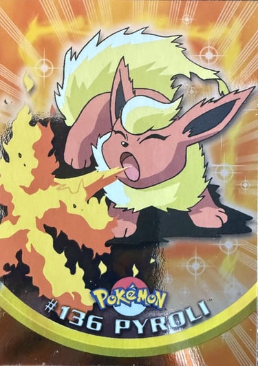 Pyroli topps série 2 foil