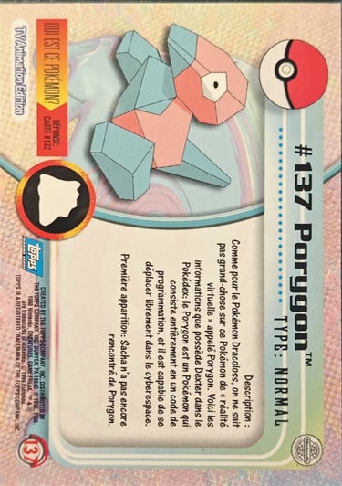Porygon topps série 2