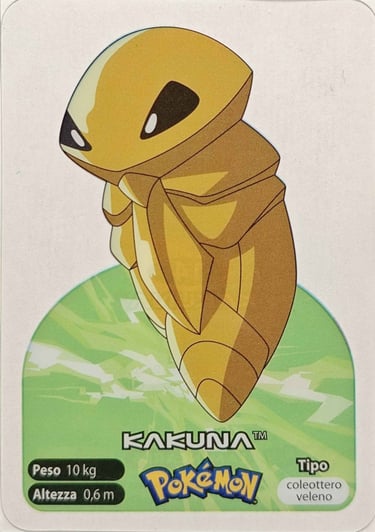 14 Kakuna lamincards spécial édition