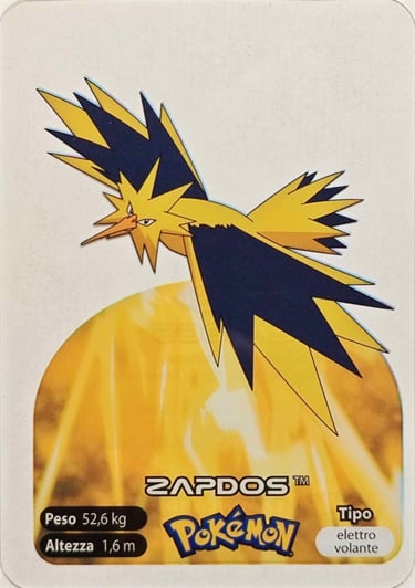 145 Zapdos lamincards spécial édition