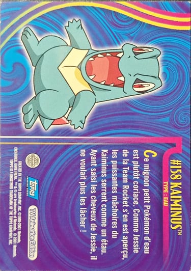 Kaiminus topps série 3 Jotho
