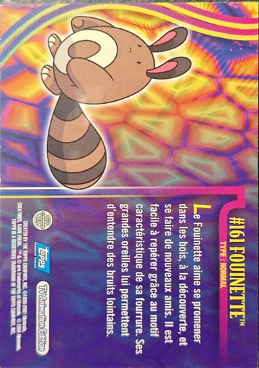Fouinette topps série 3 Jotho