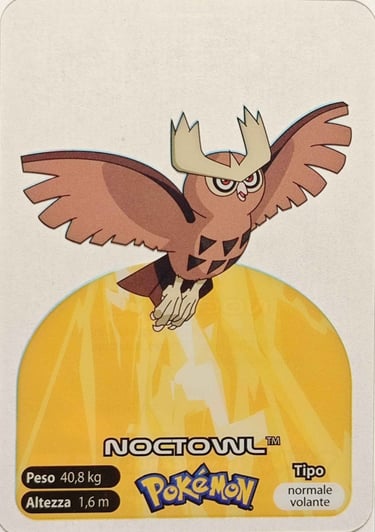 164 Noctowl Lamincards spécial édition