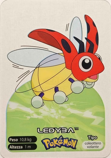 165 Ledyba Lamincards spécial édition