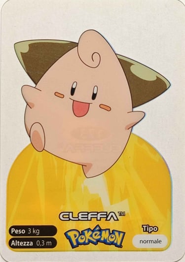 173 Cleffa Lamincards spécial édition