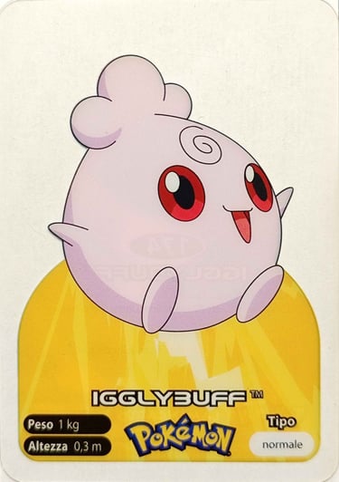 174 Igglybuff Lamincards spécial édition