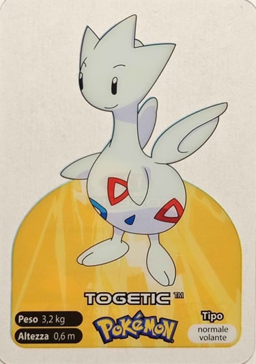 176 Togetic Lamincards spécial édition