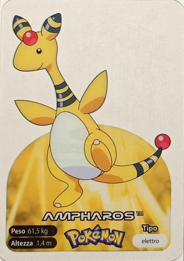 181 Ampharos Lamincards spécial édition