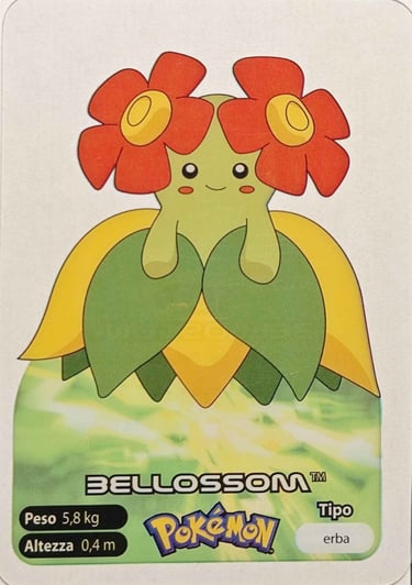 182 Bellossom Lamincards spécial édition