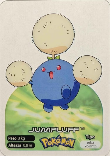 189 Jumpluff Lamincards spécial édition