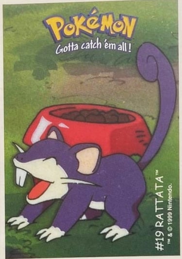 Rattata Dunkin Boomer 1999