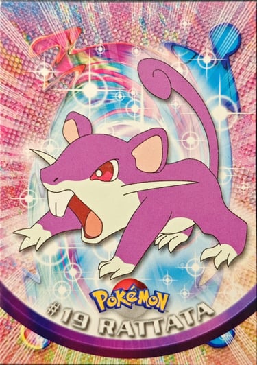 Rattata topps sere 1