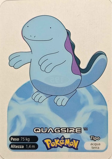 195 Quagsire Lamincards spécial édition