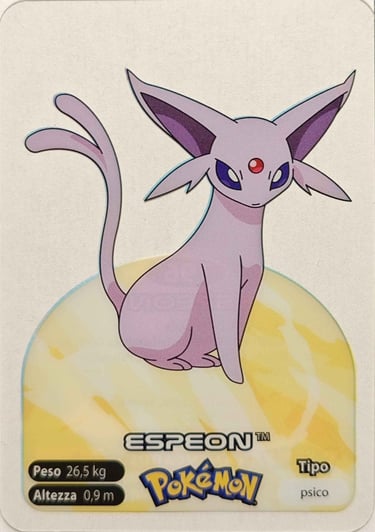 196 Espeon Lamincards spécial édition