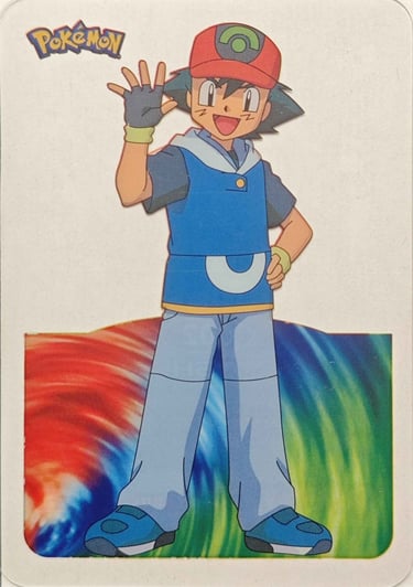 2 Ash Lamncards Pokémon série 3