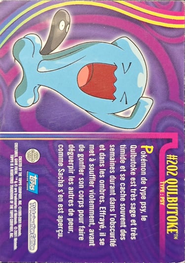 Qulbutoké topps série 3 Jotho