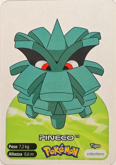204 Pineco Lamincards spécial édition