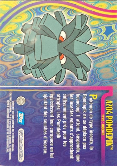 Pomdepik topps série 3 Johto