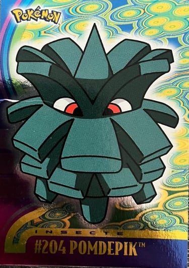 Pomdepik topps série 3 foil Johto