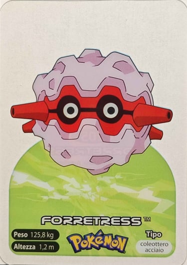 205 Forretress Lamincards spécial édition