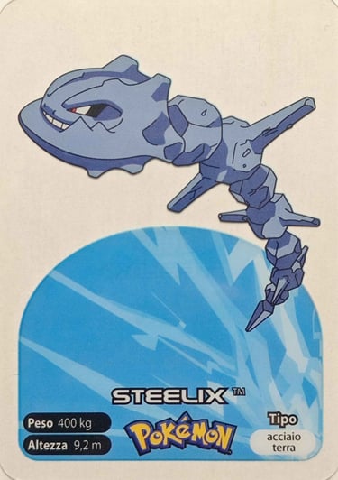208 Steelix Lamincards spécial édition