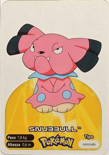 209 Snubbull Lamincards spécial édition
