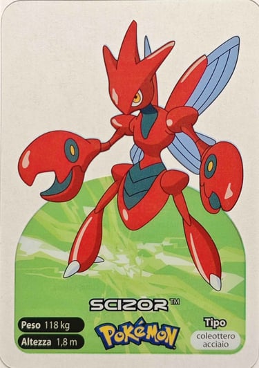 212 Scizor Lamincards spécial édition