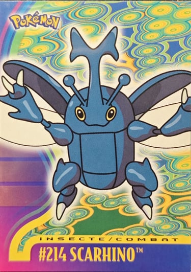 Scrhino topps série 3 Johto