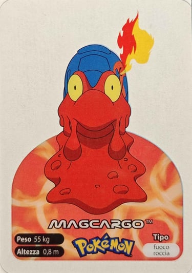 219 Magcargo Lamincards spécial édition