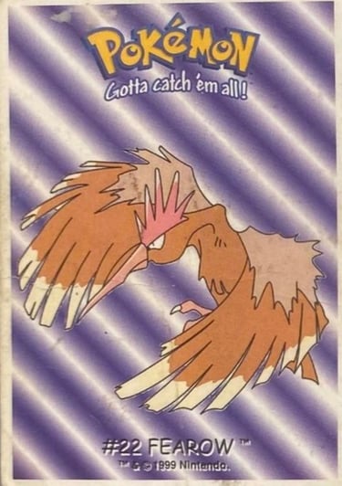 Fearow Dunkin Boomer 1999